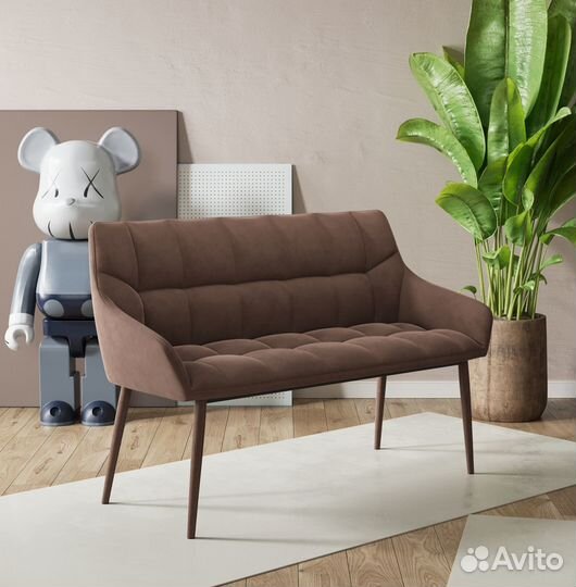 Прямой диван банкетка Boss