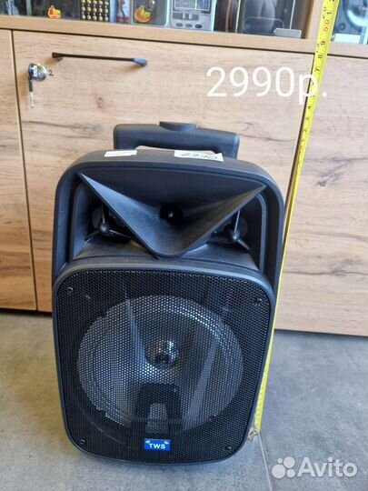 Портативная напольная блютуз колонка