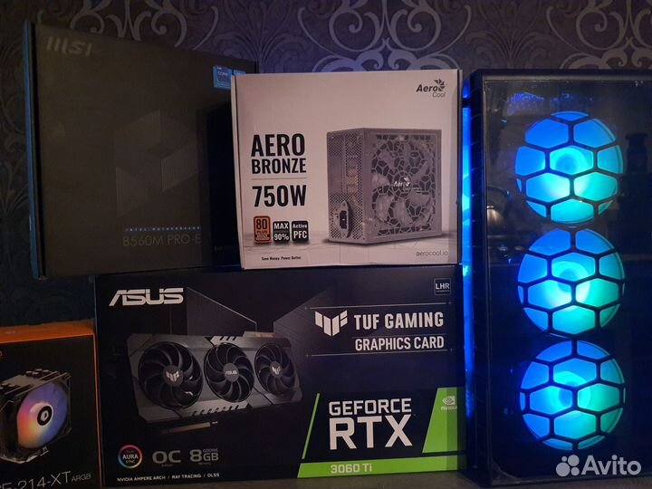 Оптимально Для игр Пк Core i5 11400/B560+RTX3060Ti