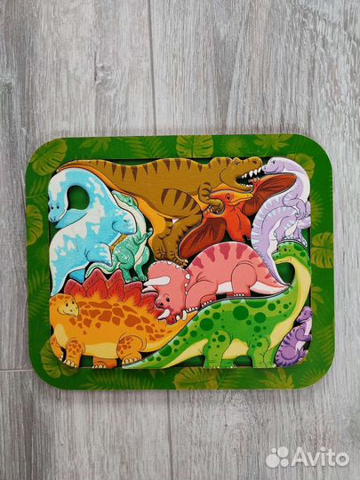 Деревянные пазлы для детей