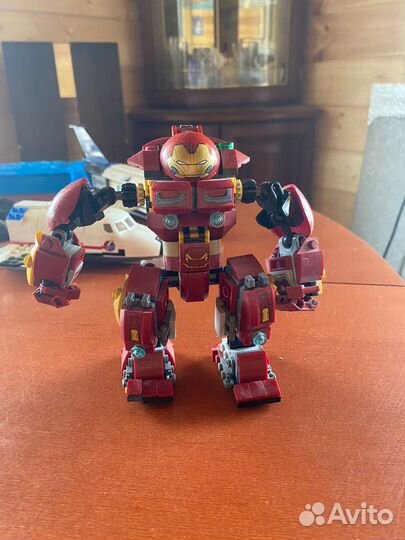 Lego робот железный человек