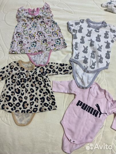 Детские вещи пакетом с рождения до года