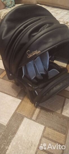 Детские коляски 3 в 1 из эко кожи