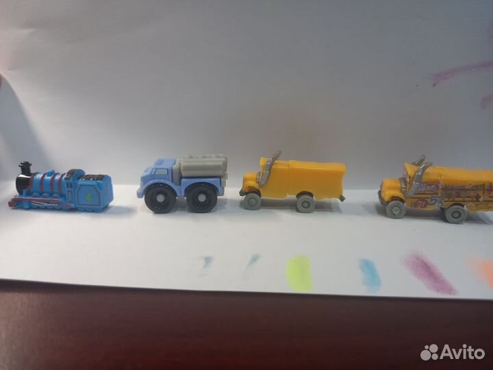 Машинки из киндера