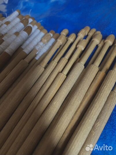 Коклюшки деревянные для кружевоплетения