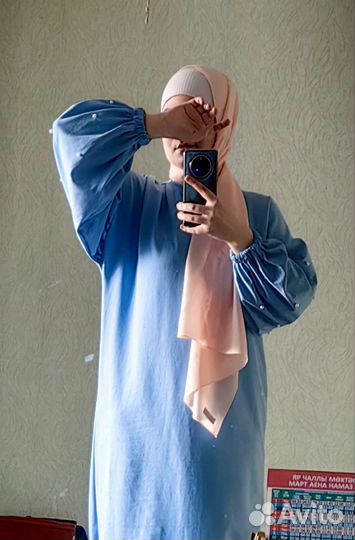 Платье с жемчугом мусульманское