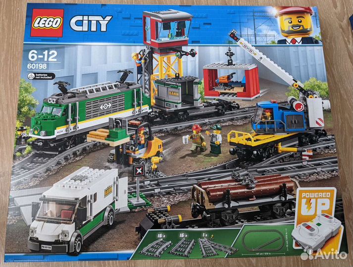 Lego City 60198 Товарный поезд