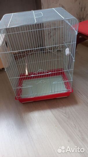 Клетка для волнистого попугая бу