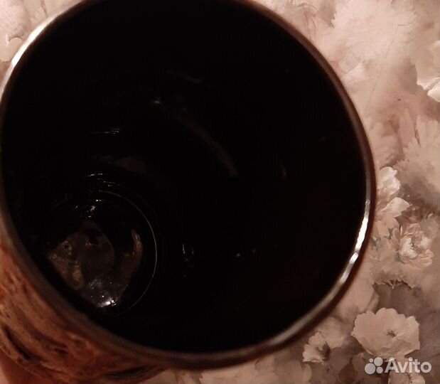 Строгая керамическая ваза, винтаж, ГДР, клеймо