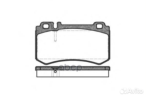 Колодки тормозные 099300 Remsa