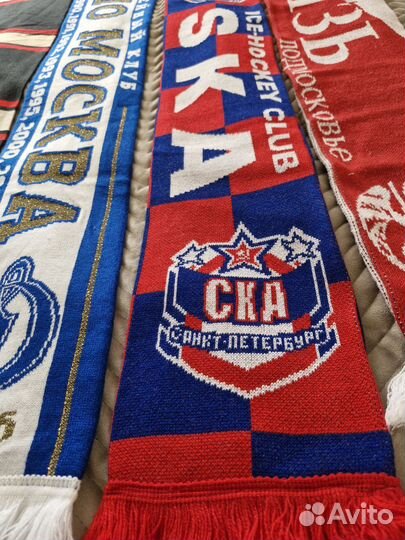 Хоккейные шарфы разные