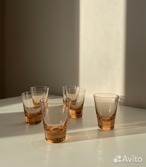 Стопки цветное стекло