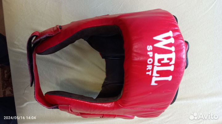 Шлем защитный боксёрский