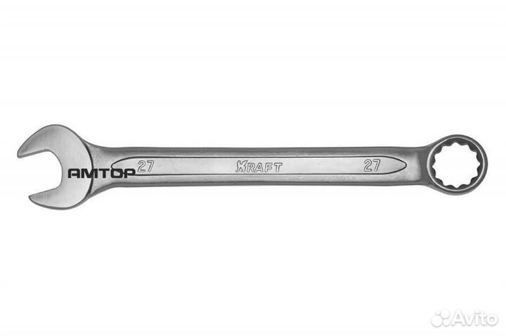 Kraft KT 700519 Ключ рожково-накидной (27) 