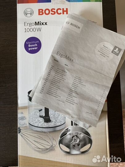 Блендер bosch