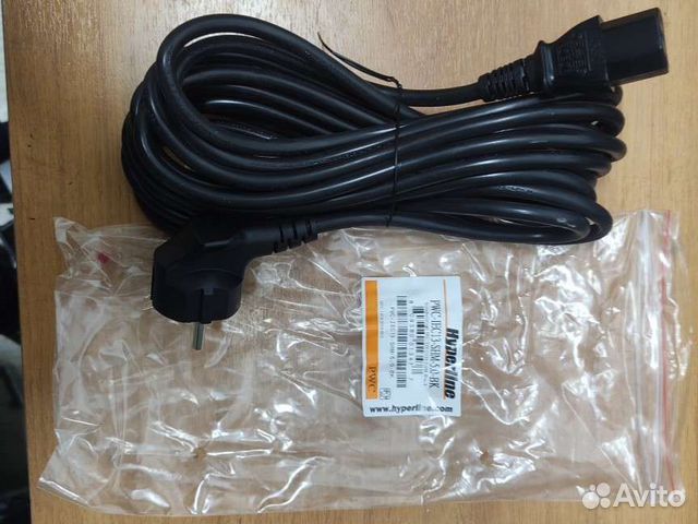 Сетевой кабель 5метров для компьютера/принтера