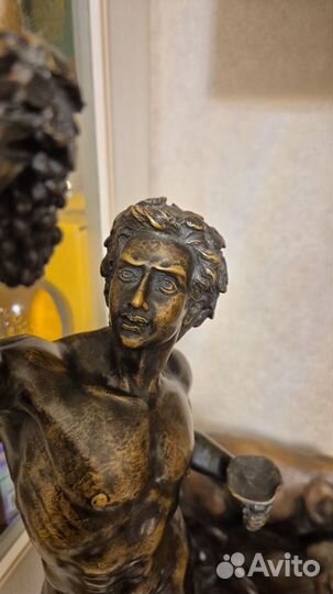 Бронзовая статуэтка Дионис 60 см