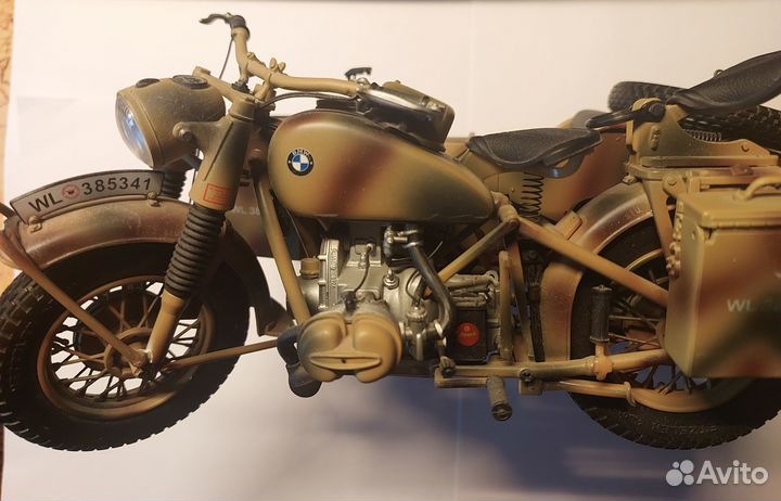 Модель-копия мотоцикла BMW R-75
