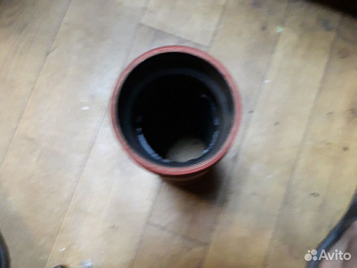 Шланг наддувочного воздуха мв D80/85mm L320 красны