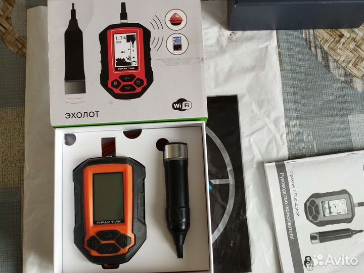 Эхолот практик 7 проводной