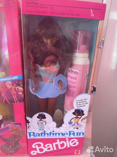 Barbie bathtime fun новая в коробке, 1990