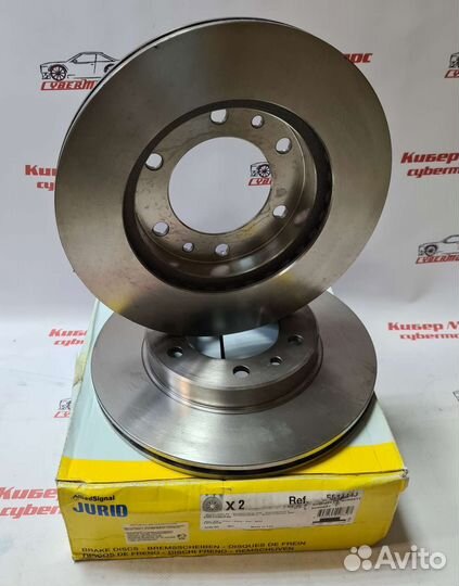 Диск тормозной пер вентилируемый land cruiser 80