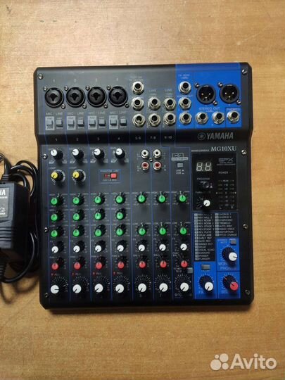 Микшерный пульт yamaha mg10xu