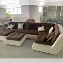 Диван п-образный модульный Валенсия раскладной