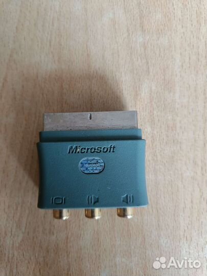 Переходник scart-RCA (тюльпан) для Xbox 360