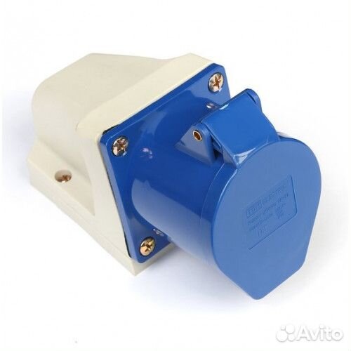 Стационарная розетка 123 TDM 2Р+ре