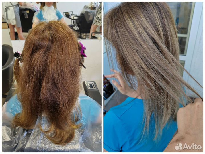 Окрашивание волос/колорист