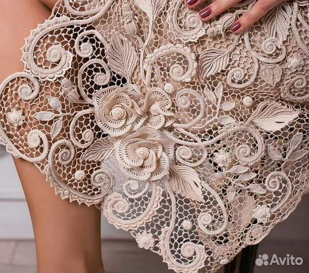 Вяжу на заказ кружевные платья