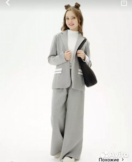 Костюм брючный для девочки 146