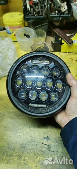 Фара на мотоцикл 7 дюймов
