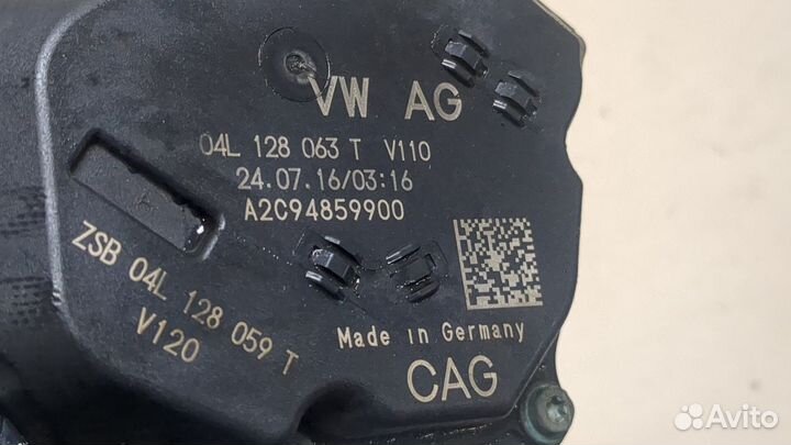 Заслонка дроссельная Volkswagen Golf 7, 2016