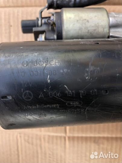 Стартер Mercedes benz w212 e212 m272