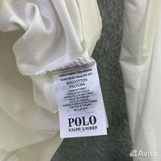 Свитшот polo ralph lauren мужской белый