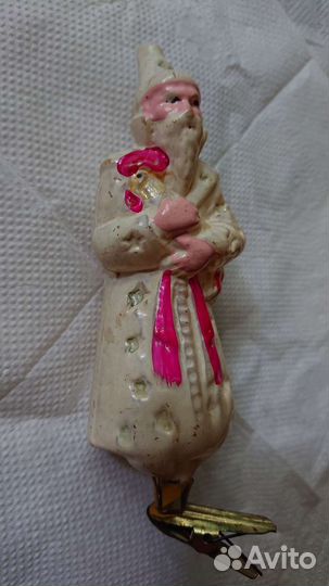 Звездочет с петухом каталожная елочная игрушкассср