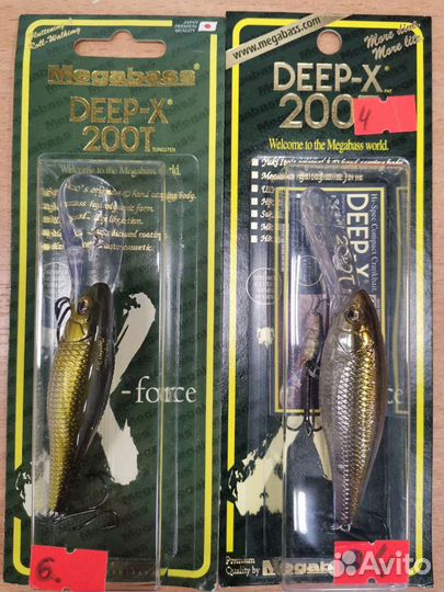 Megabass deep-x 200t воблер