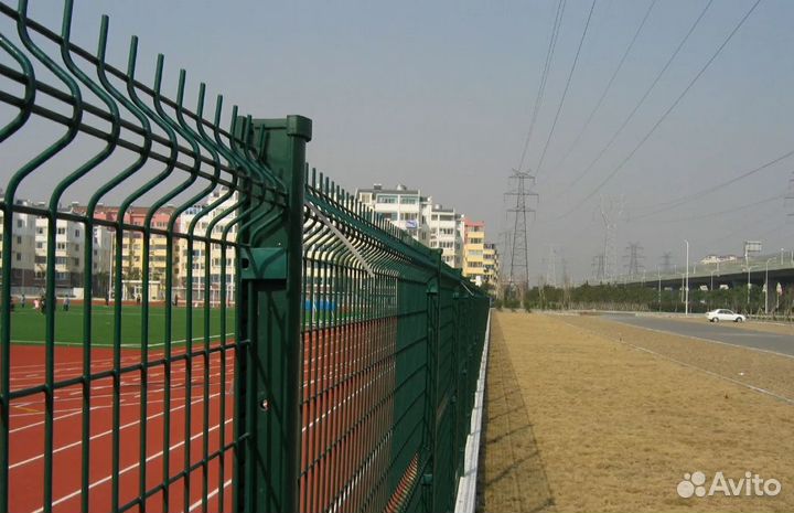 Забор из 3D сетки за 1 день быстро