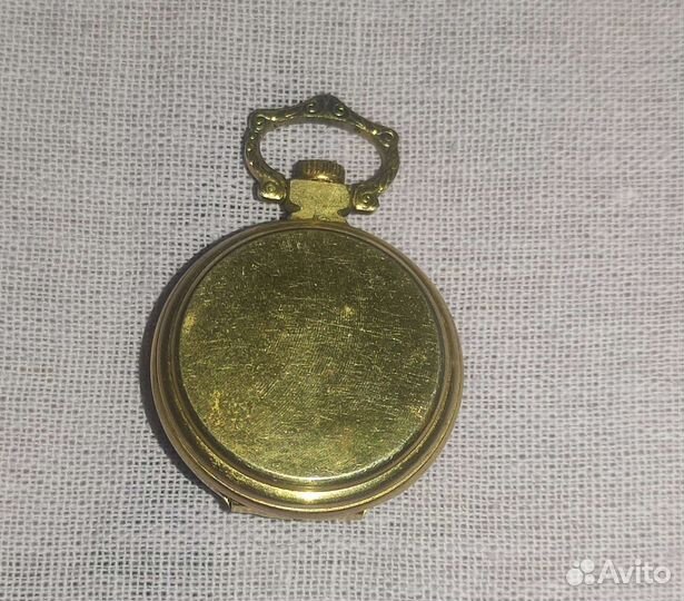 Часы-кулон, финифть