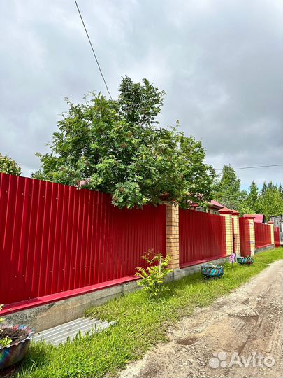 Профлист для забора 1,8 и 2 метра