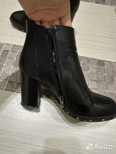 Ботильоны натуральная кожа 37 размер