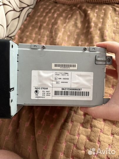 Магнитола skoda octavia a5 штатная