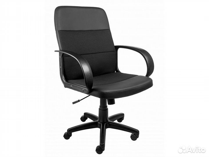 Кресло AV 209 PL ткань 418 черная/к3 311 черный