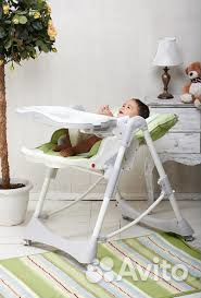 Прокат. Стульчик для кормления Happy Baby