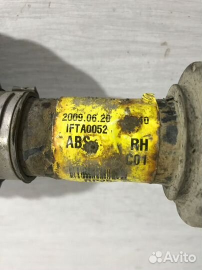 Привод правый KIA sorento 2 2.4 ат