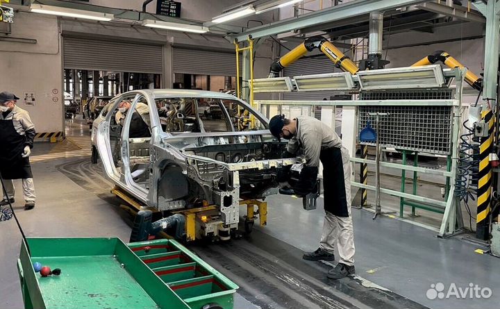 Работа на производстве авто(вахта)