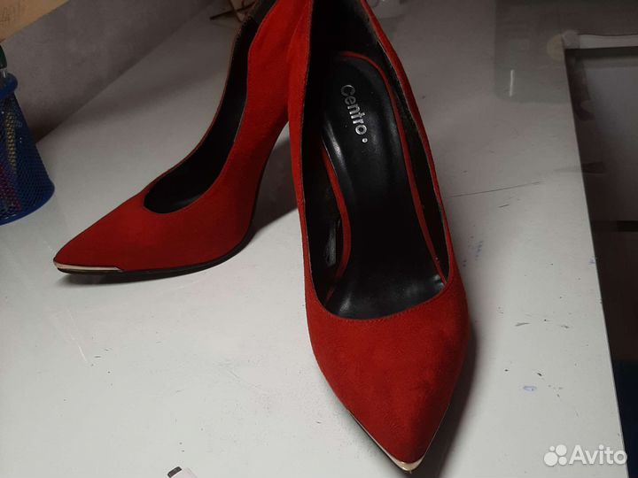 Туфли замшевые Centro