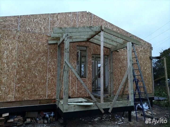 Строительство дома в стиле Барнхаус под ключ